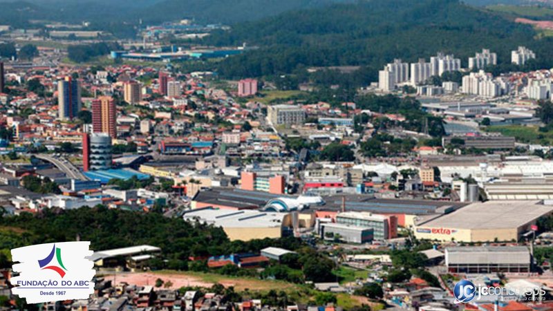 Processo seletivo da Fundação do ABC SP: vista aérea da cidade de Mauá - Divulgação