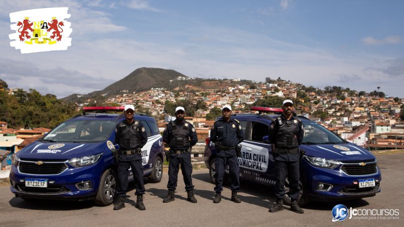 Concurso da GCM de Nova Lima MG: vagas para guardas civis municipais - Divulgação