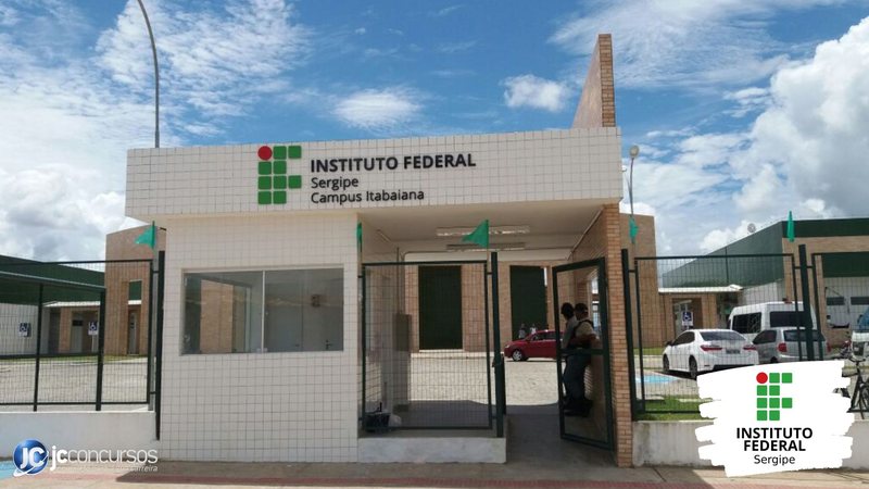 Concurso do IFS: fachada do campus Itabaiana - Divulgação