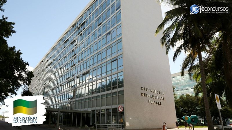 Processo seletivo do MinC: prédio do Ministério da Cultura - Divulgação