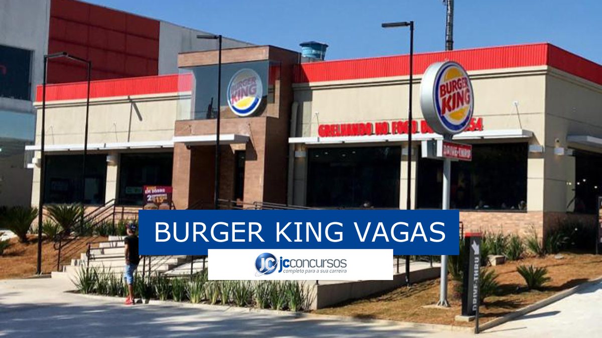 Burger King vagas