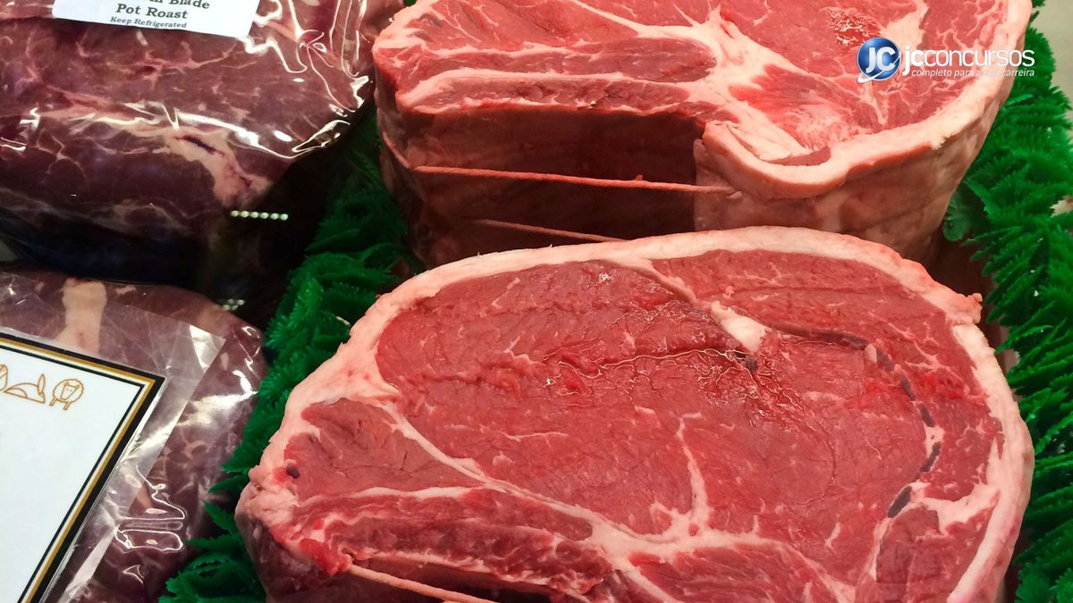 Produção de carne bovina cresce, mas preços ao consumidor continuam elevados - Divulgação/JC Concursos