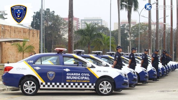 Concurso da GCM de São José dos Campos SP: guardas civis municipais - Crédito: Cláudio Vieira/PMSJC