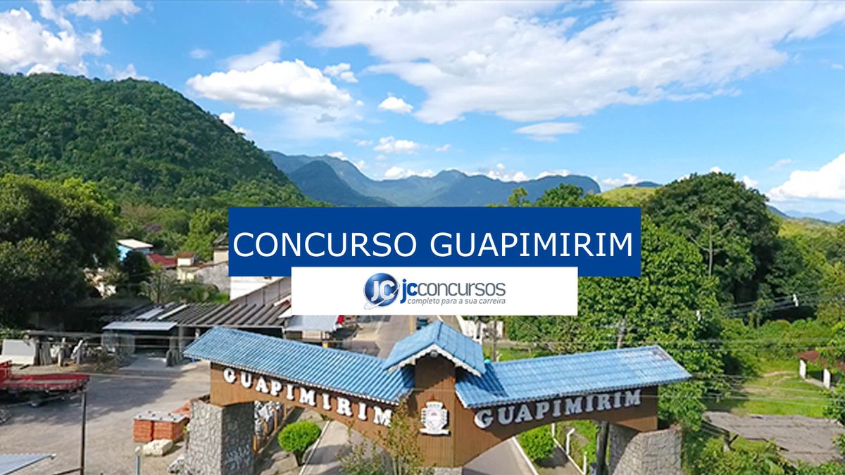 Concurso Câmara de Guapimirim: cidade fica no Rio de Janeiro