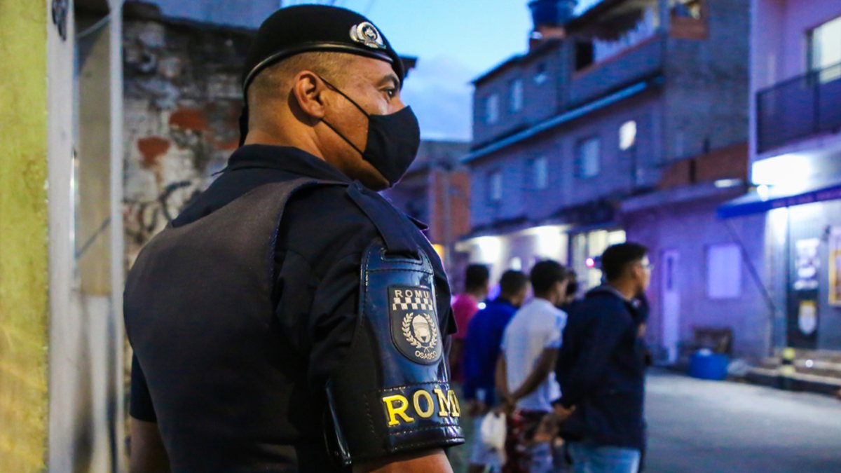Concurso da Guarda Municipal de Rio Claro: agente da corporação durante operação na região central da cidade