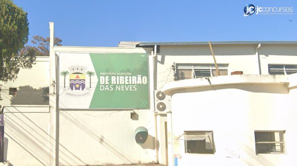 Processo seletivo de Ribeirão das Neves MG: sede do Executivo - Google Street View