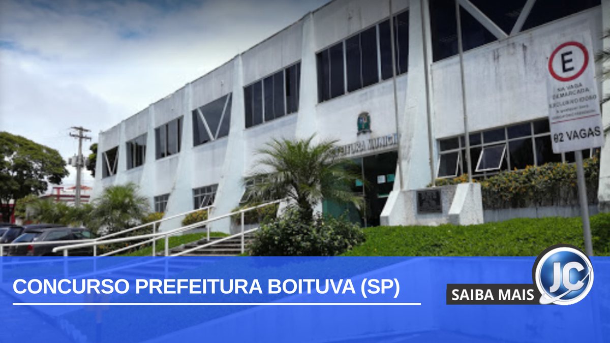 Concurso Prefeitura Boituva SP conta com vagas na educação