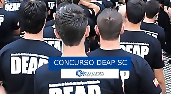 Concurso Deap SC: agentes penitenciários - Divulgação