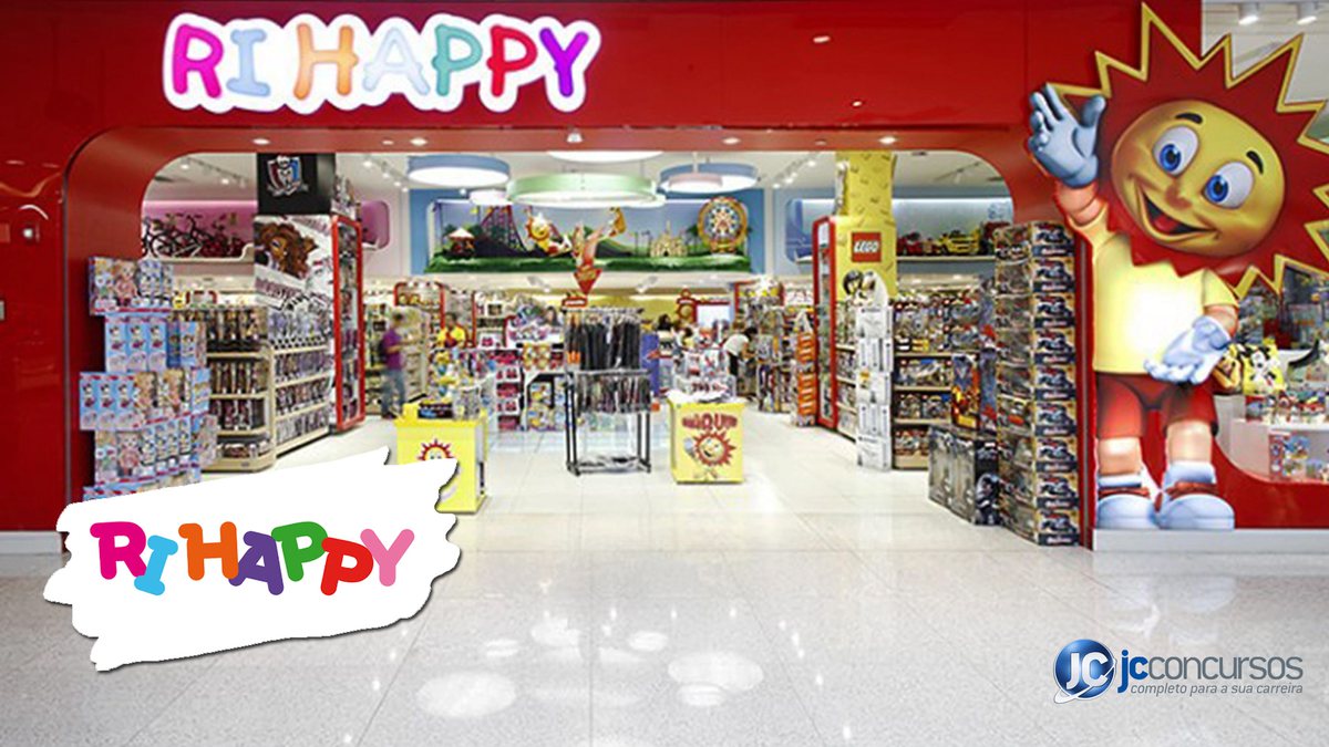 Vagas abertas nas lojas da Ri Happy