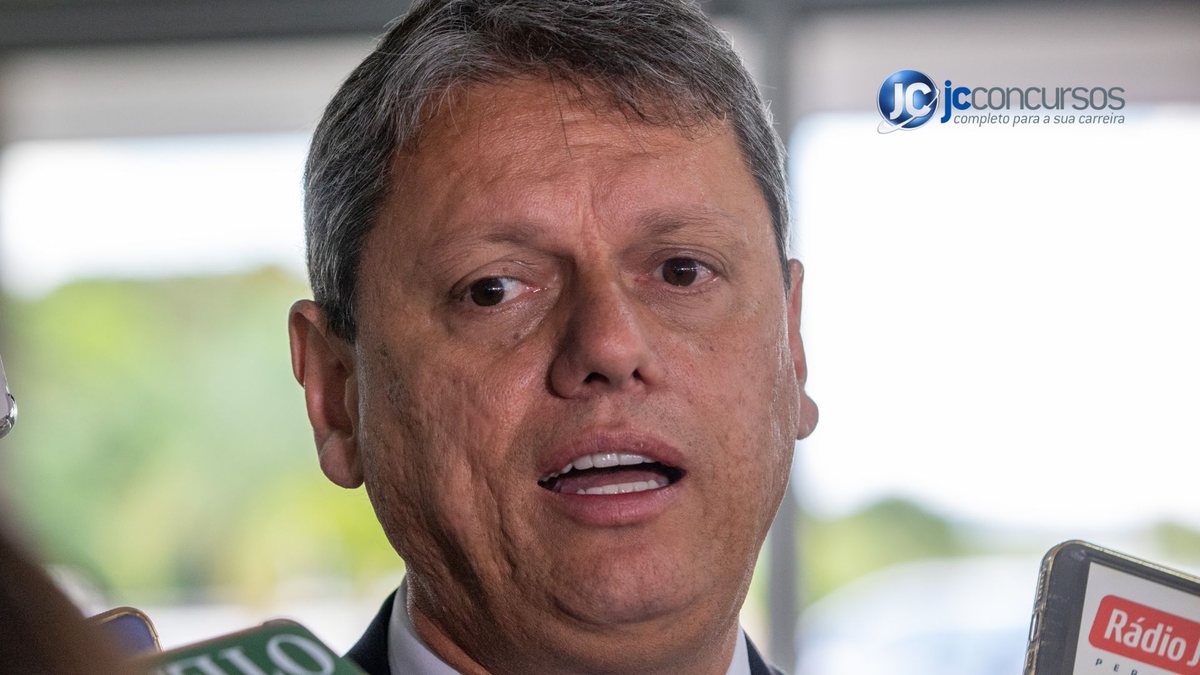 Tarcísio de Freitas, governador de São Paulo - Agência Brasil