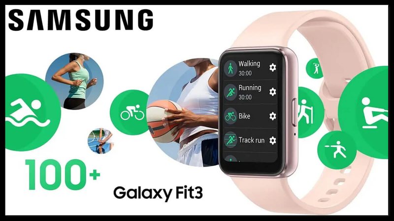 Esquenta Black Friday: Galaxy Fit3 da Samsung com descontos de até 43%