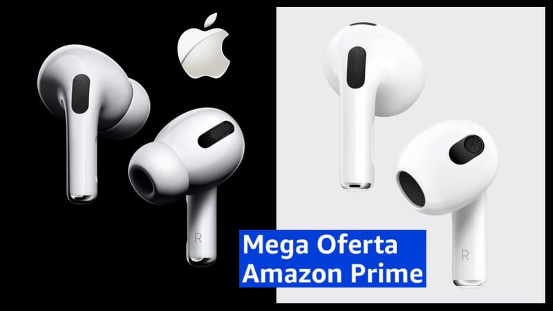 Mega Oferta Amazon Prime: AirPods da Apple com desconto de 45%