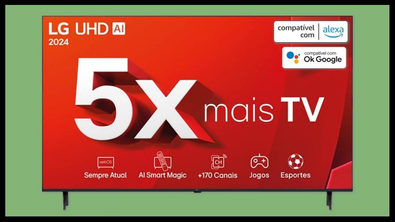 None - Smart TV LG UHD ThinQ AI - Divulgação