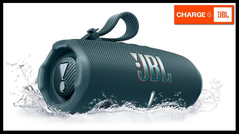 Oferta Relâmpago: 44% de desconto na caixa de som Charge 6 da JBL