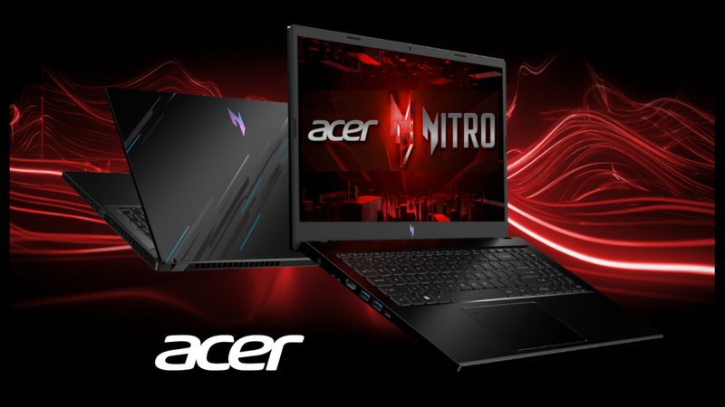 None - Notebook Gamer Acer Nitro V15 - Divulgação