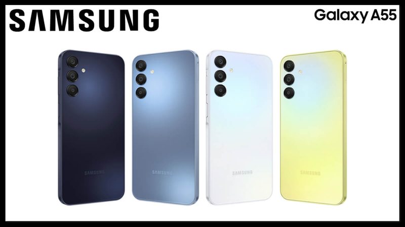 None - Samsung Galaxy A55 - Divulgação