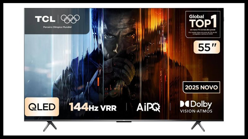 None - Smart TV QLED TCL - Divulgação