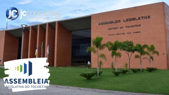 Concurso da ALE TO: sede da Assembleia Legislativa do Estado do Tocantins - Divulgação