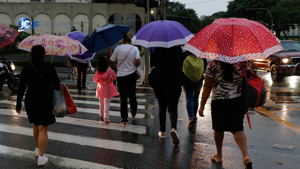 Defesa Civil emite alerta de fortes chuvas em SP durante Semana Santa