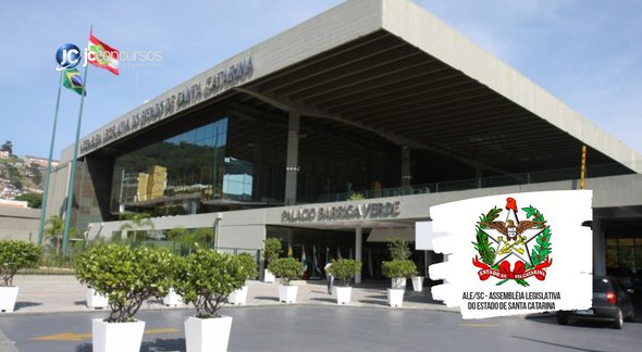 Concurso da Alesc: sede da Assembleia Legislativa do Estado de Santa Catarina - Divulgação