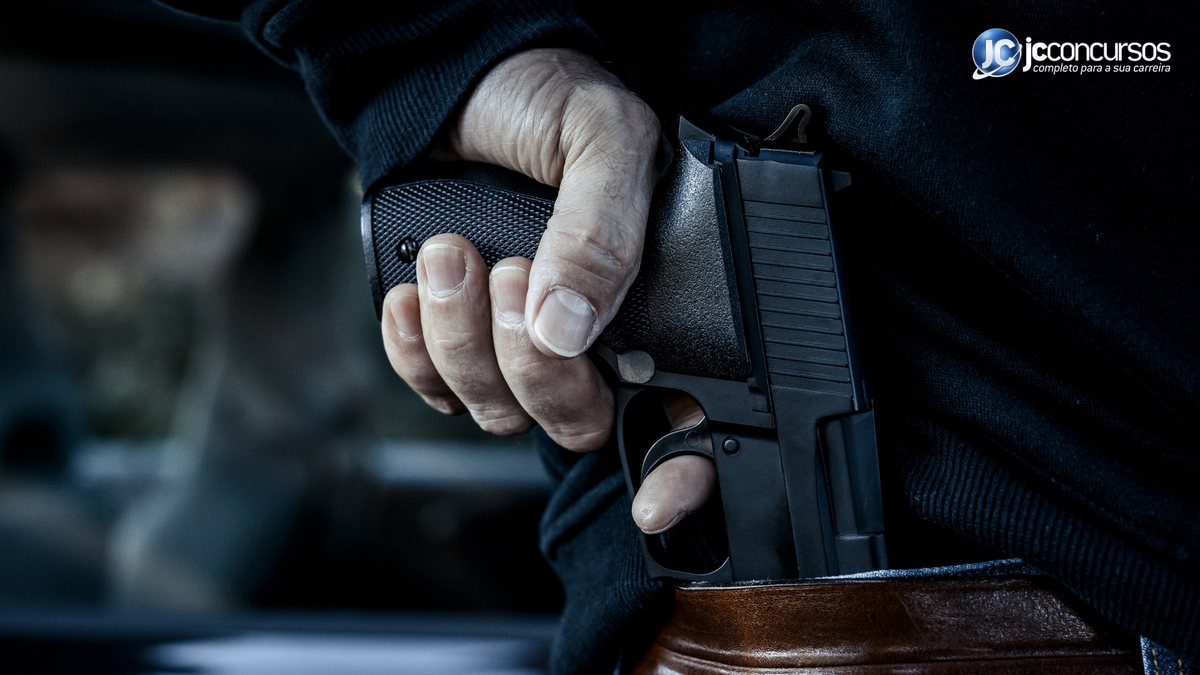 Polícia Federal relatou que 75% dos novos pedidos de porte de arma foram negados