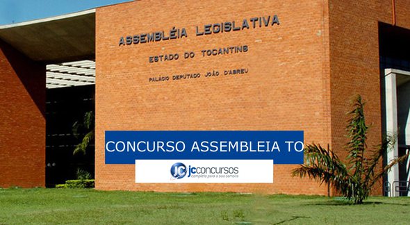 Concurso Assembleia TO: sede da Assembleia TO - Divulgação