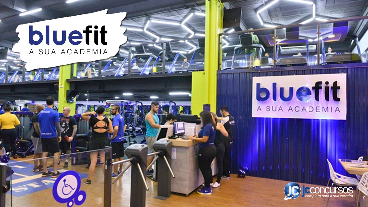 Rede de academia Bluefit tem processo seletivo para vagas diversas regiões do Brasil