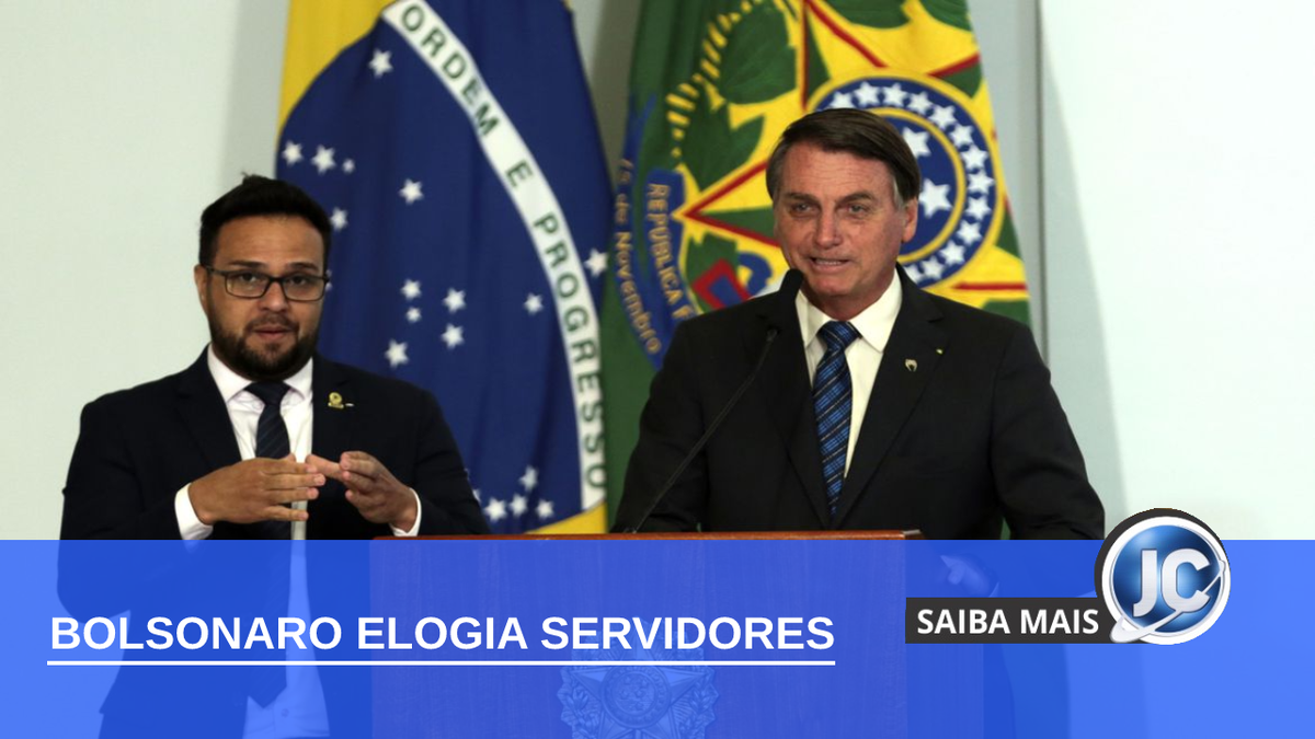Bolsonaro afirma que sucesso do governo depende dos servidores públicos