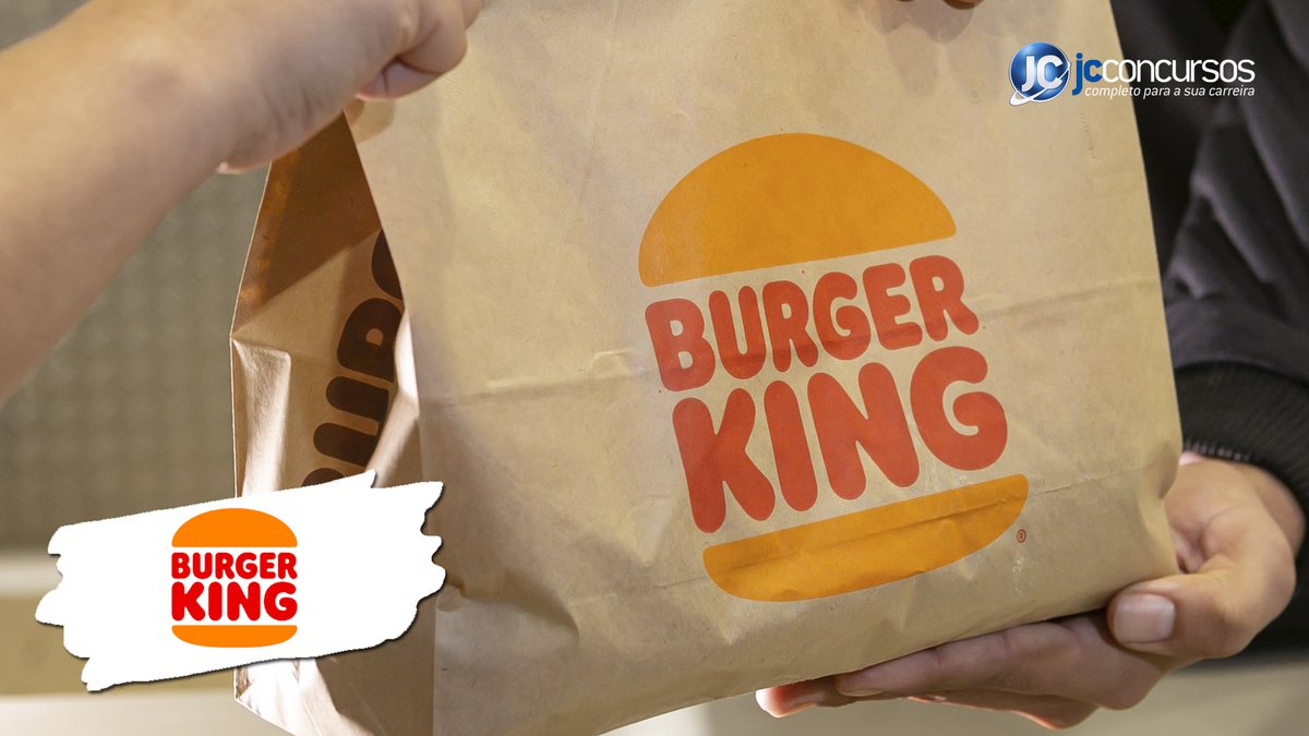 Vagas abertas na rede de fast food Burger King