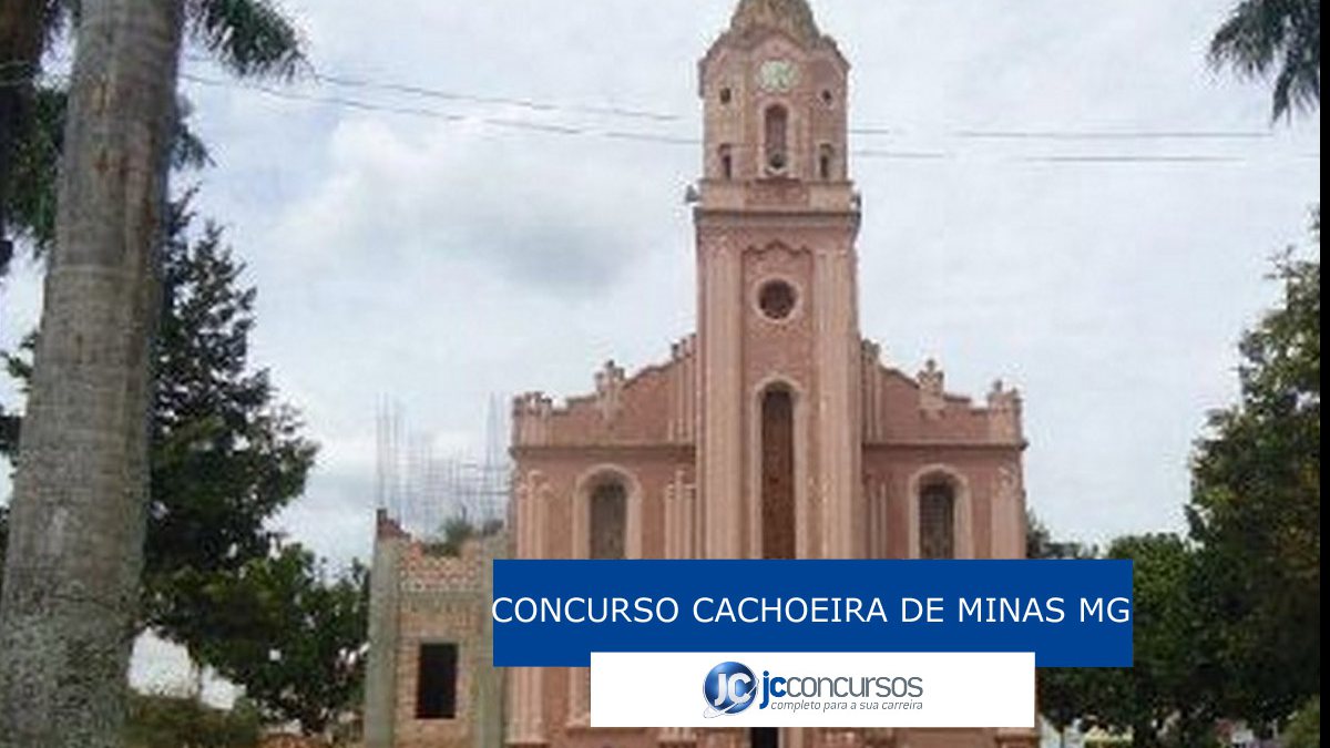 Concurso Cachoeira de Minas MG - Igreja em Cachoeira de Minas