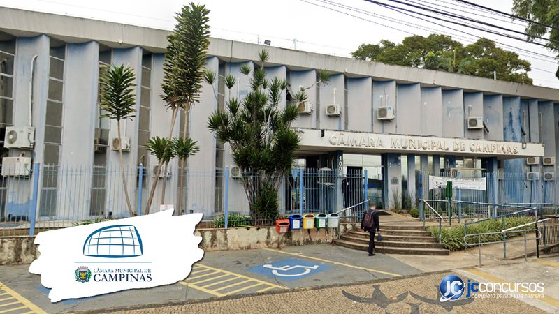 Sede da Câmara Municipal de Campinas, no interior paulista