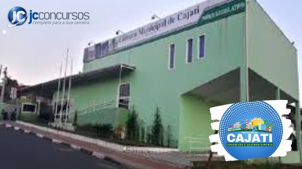None - Concurso Câmara de Cajati SP: sede da Câmara de Cajati SP Divulgação