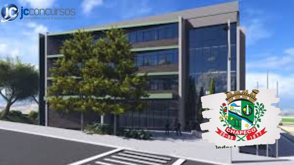None - Concurso Câmara de Chapecó SC: sede da Câmara de Chapecó SC: divulgação
