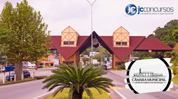 None - Concurso Camara de São Roque SP: sede da Camara de São Roque SP divulgação