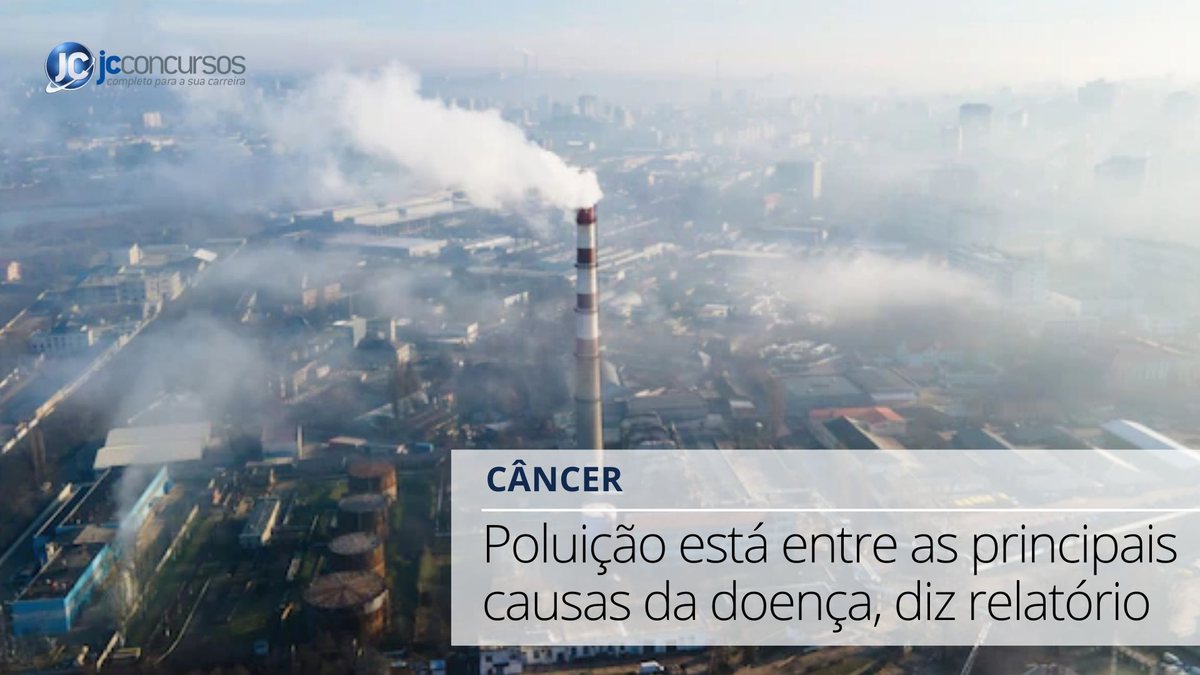 10% dos casos de câncer na Europa estão ligados à poluição | Foto: Freepik