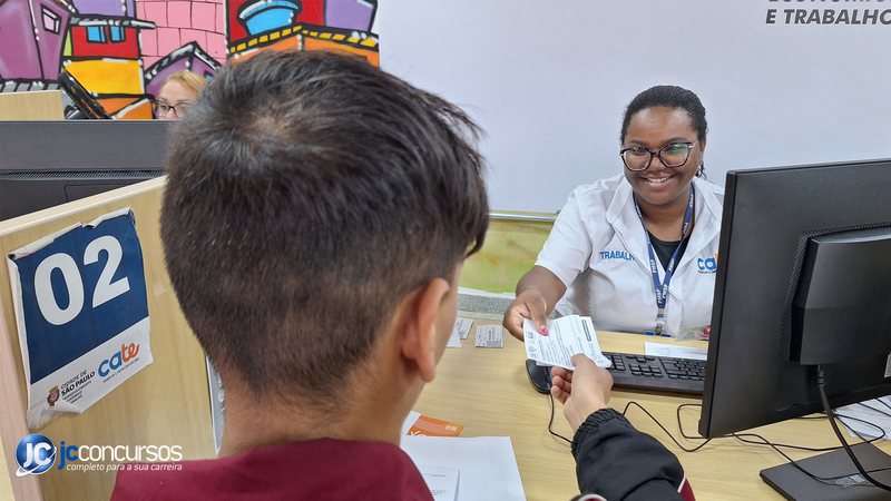 Atendimento no Cate da Prefeitura de São Paulo - Divulgação