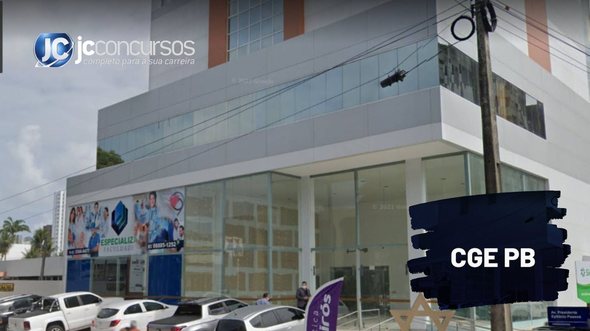 Concurso da CGE PB: prédio da Controladoria Geral do Estado da Paraíba - Google Street View