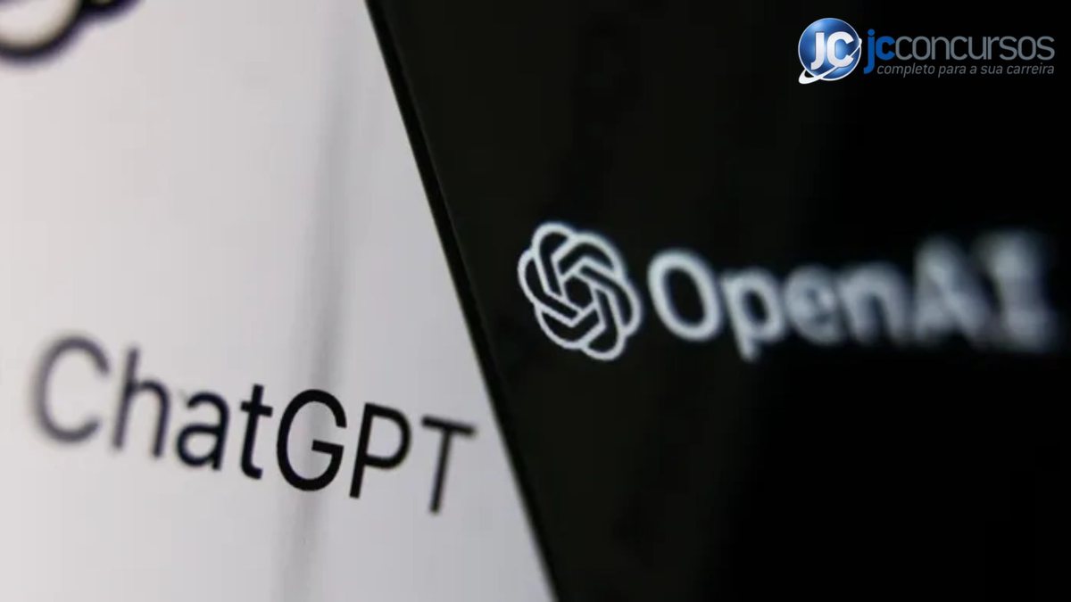 Logo da empresa OpenAI, que desenvolveu o ChatGPT