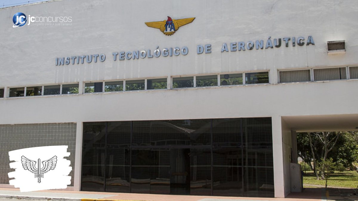 Concurso da Aeronáutica: prédio do ITA, em São José dos Campos