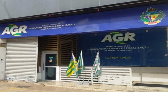 Concurso AGR: sede da Agência Goiana de Regulação, Controle e Fiscalização de Serviços Públicos - Divulgação