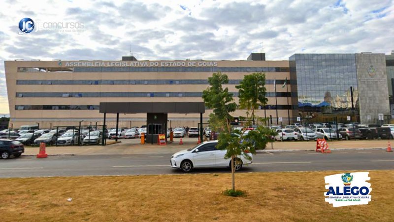 Concurso da Alego: prédio da Assembleia Legislativa do Estado de Goiás