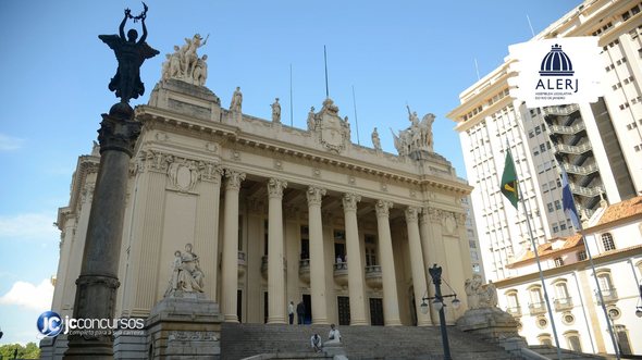 Concurso da ALERJ: sede da Assembleia Legislativa do Estado do Rio de Janeiro - Crédito: Tomaz Silva/ Agência Brasil