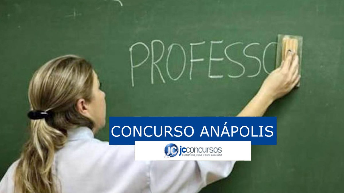 Concurso de Anápolis: vagas para professores