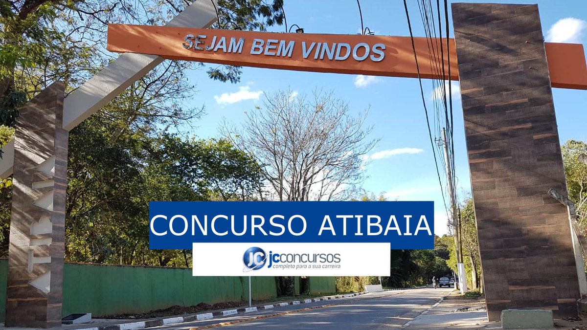 Concurso da Prefeitura de Atibaia SP: portal de entrada da cidade