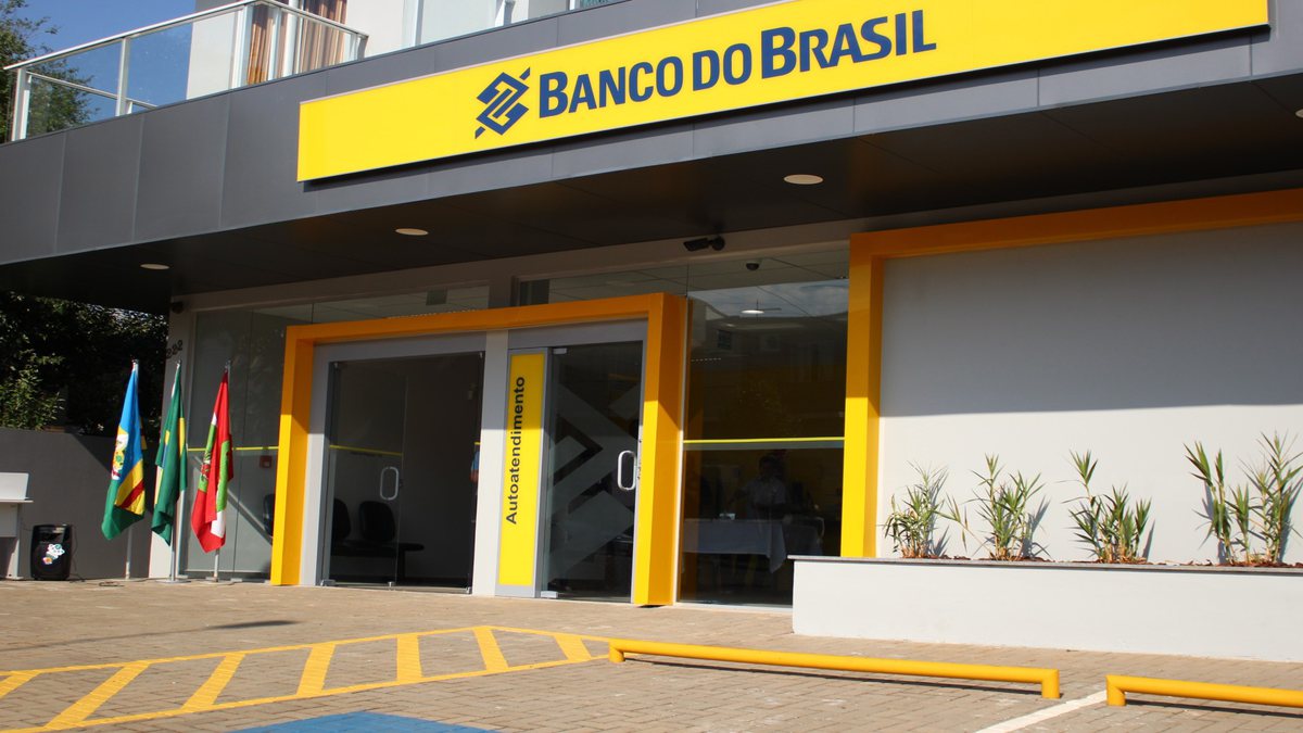 Concurso Banco do Brasil: fachada de agência da instituição financeira