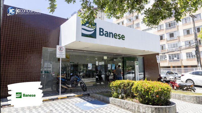 Concurso do Banese: fachada de agência da instituição financeira - Foto: Divulgação