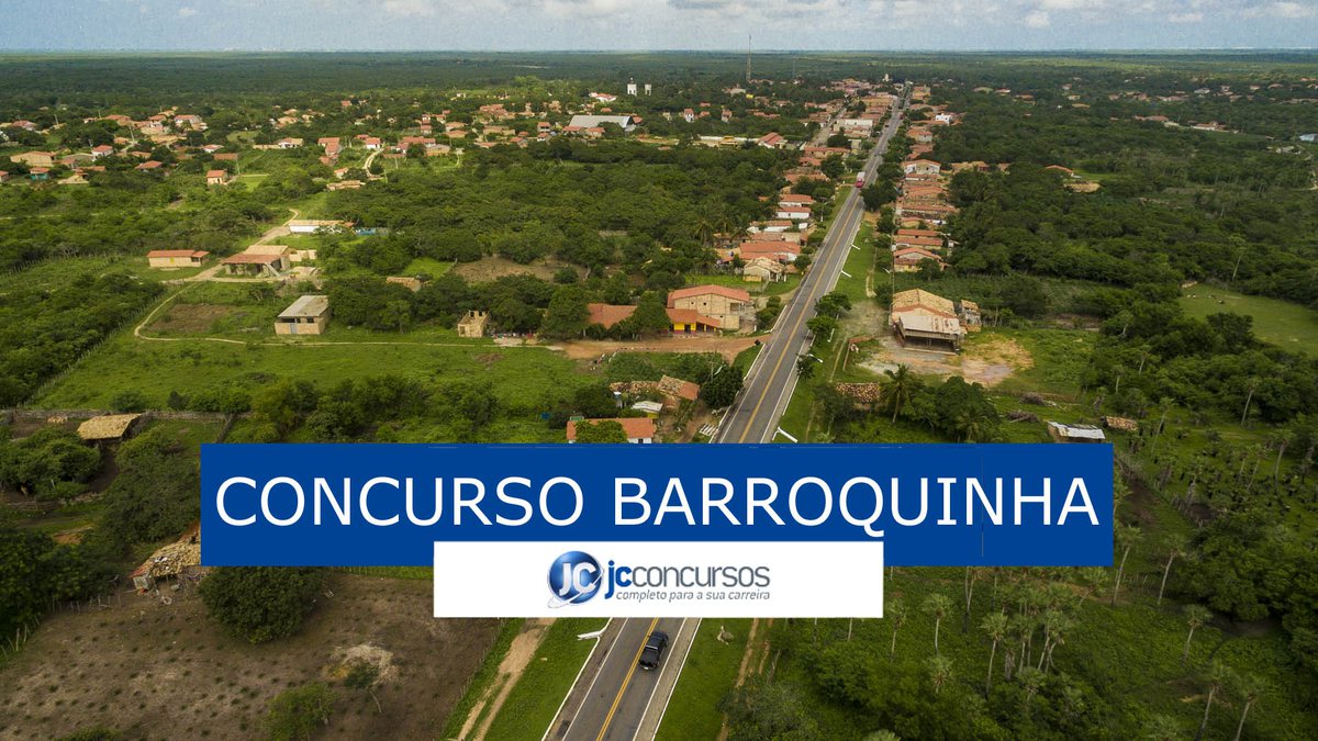 Concurso da Prefeitura de Barroquinha: vista da cidade