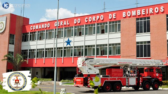Concurso dos Bombeiros PA: prédio do Comando Geral do Corpo de Bombeiros Militar do Estado do Pará - Divulgação