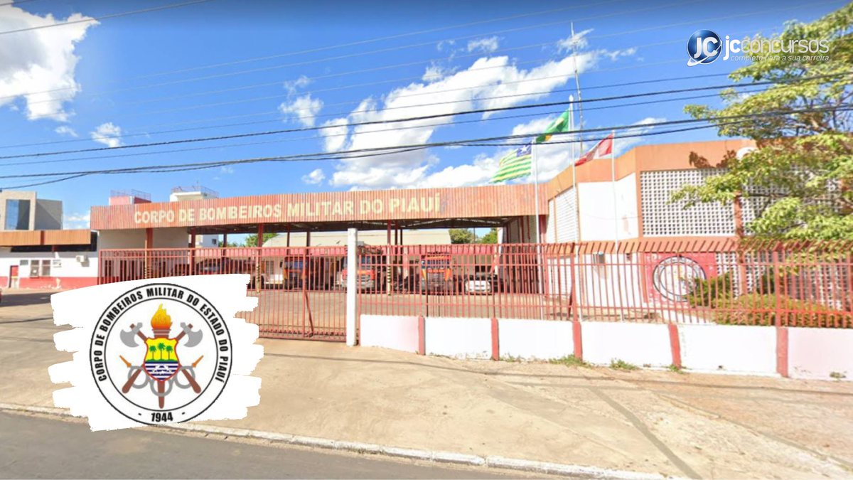 Concurso Bombeiros PI: sede do Corpo de Bombeiros do Piauí