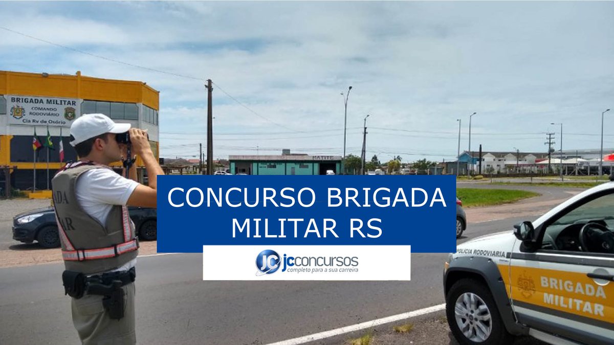 Concurso Brigada Militar RS: servidores da Brigada Militar RS